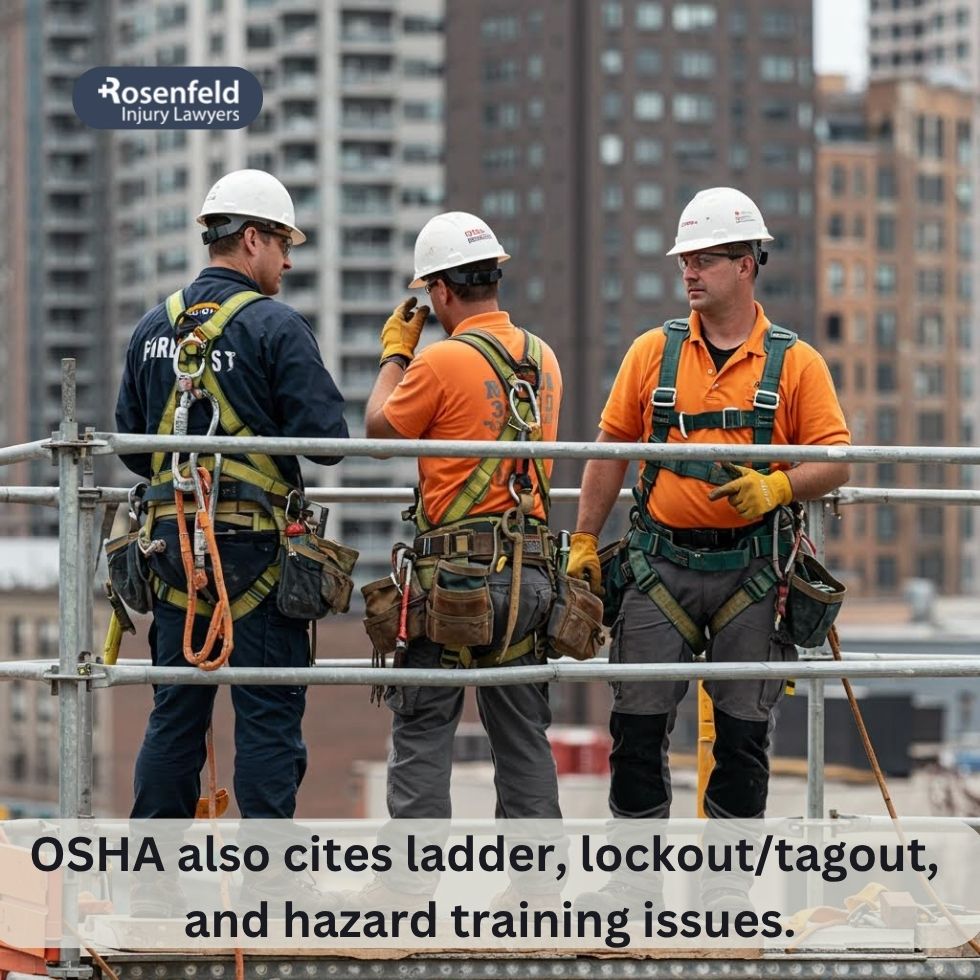 Chicago lawyer on OSHA standards for the construction industry.