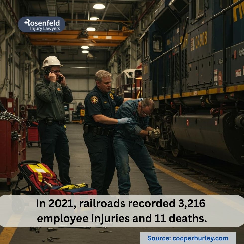 Chicago injury lawyer helping workers injured on railroad job