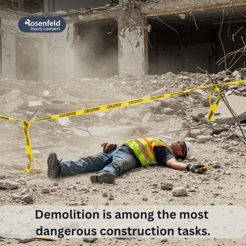 An attorney helps you seek compensation for demolition injuries and property damage