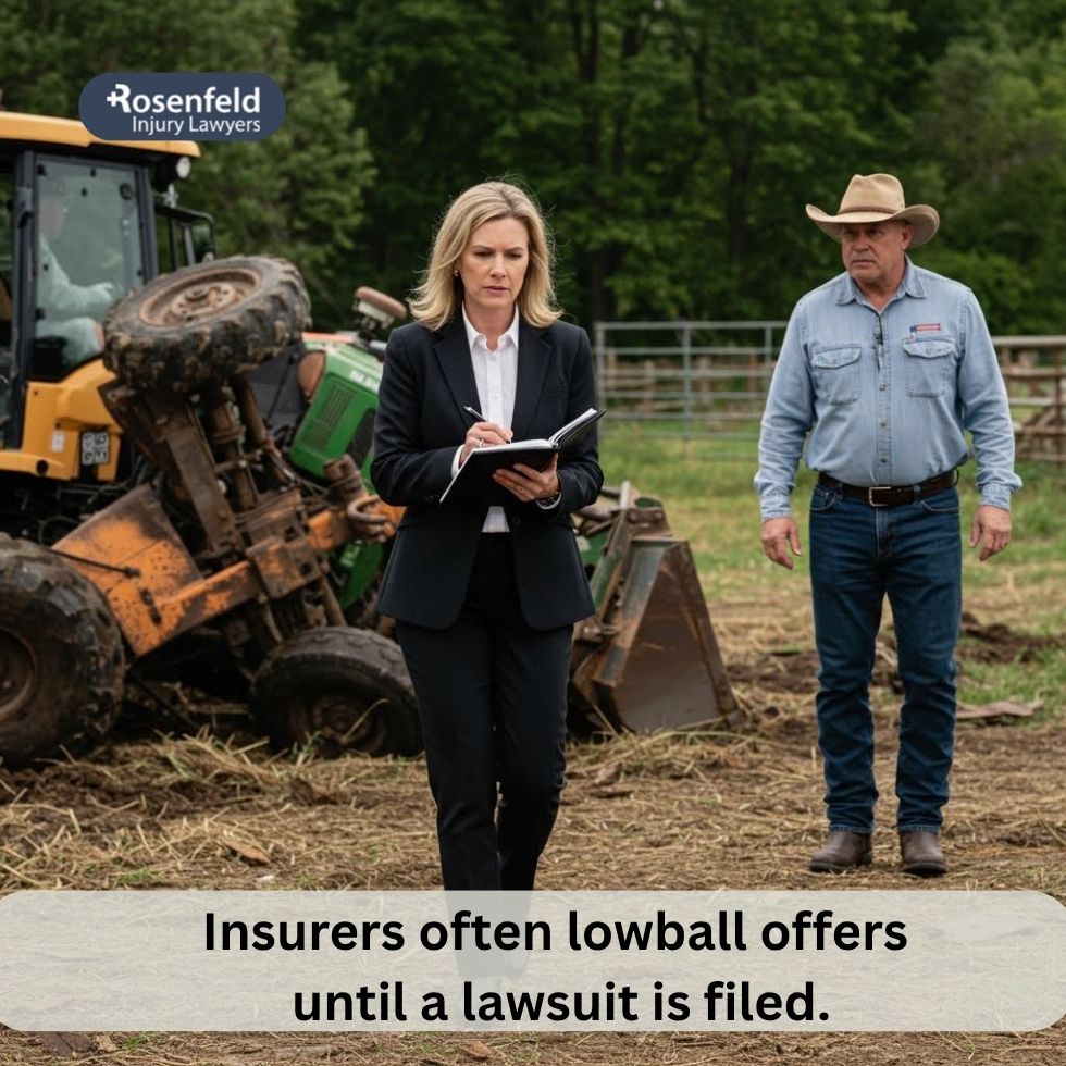 Attorney for injuries that occur in the farming industry.