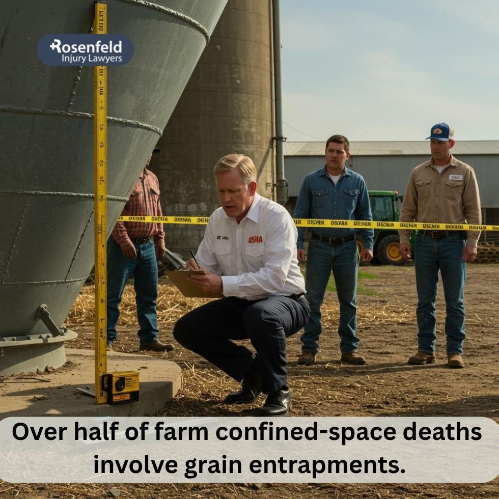 Attorney helps after an entrapped person is found knee deep.