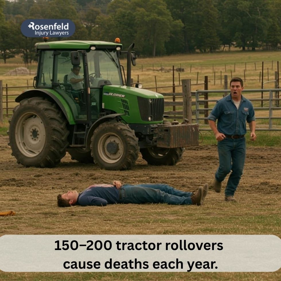 Attorney for death or being injured by heavy machinery on a farm.