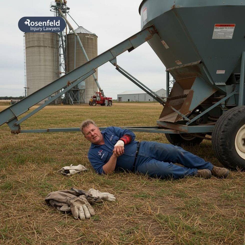 Illinois lawyer for auger flighting entanglement injuries