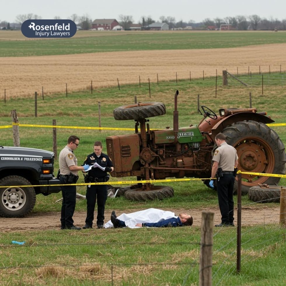 Illinois lawyer for compensation after farm accidents.