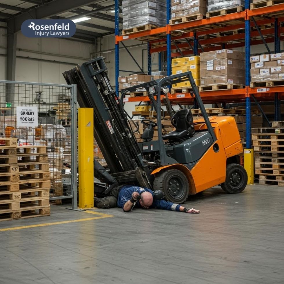 Illinois lawyer for fatalities from forklift rollovers.