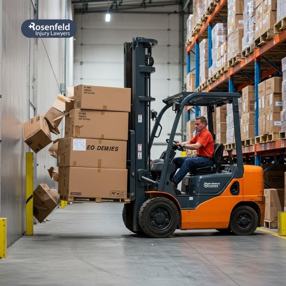 Illinois lawyer helps injured forklift operators get compensation.
