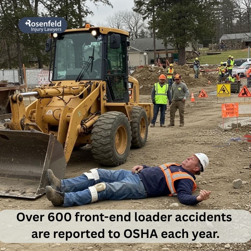 An attorney for a front-end loader accident incident.