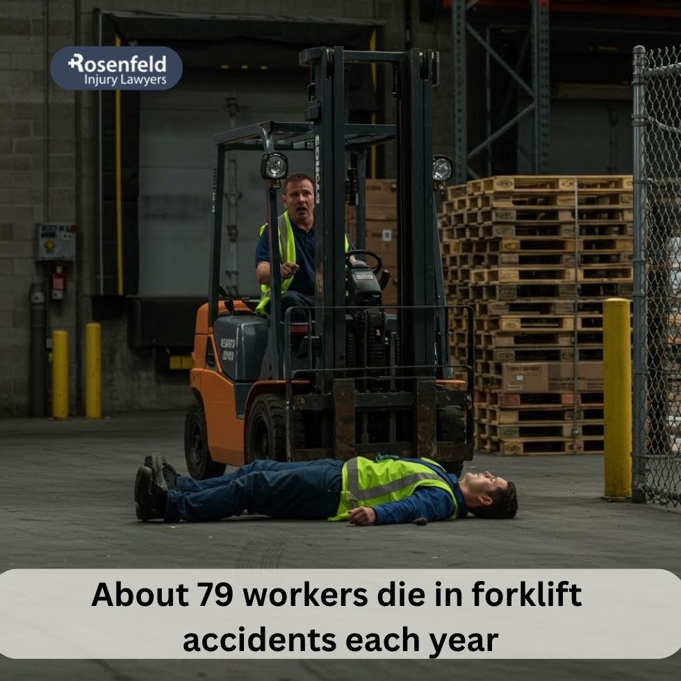 Attorney for fatality sustained by a forklift operator.
