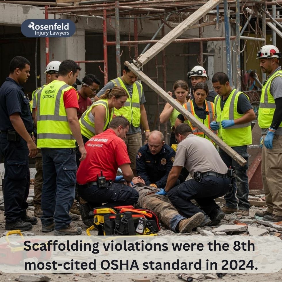 Attorney for traumatic brain injuries from a scaffolding fall.