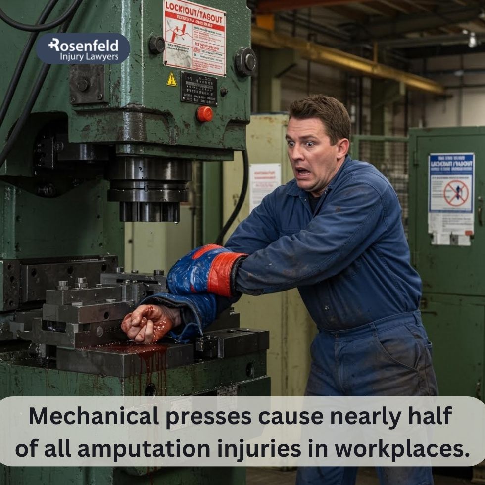 Illinois attorney for GWS punch press injuries.