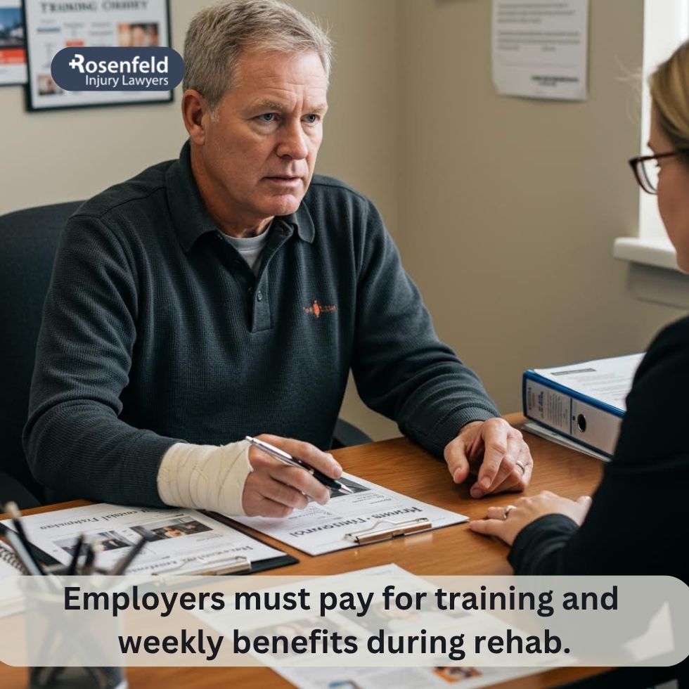 An attorney on job searching after a workplace injury.