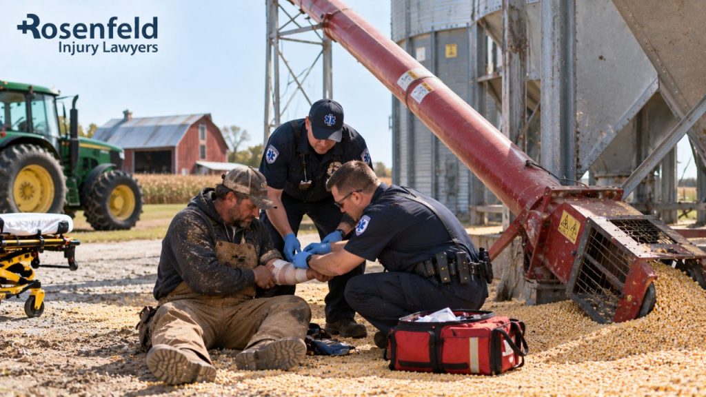 grain auger entanglement injuries a guide