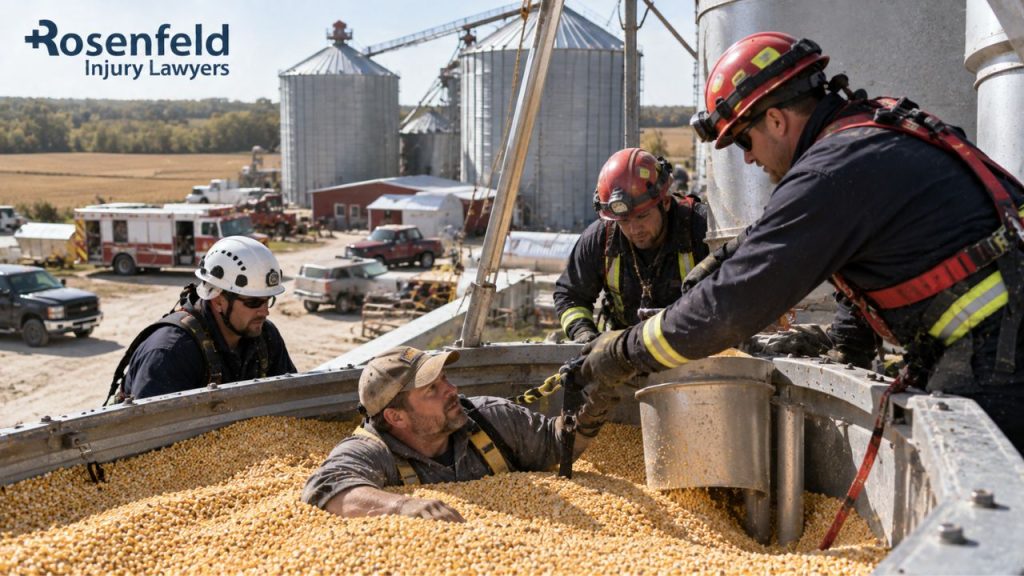 grain bin entrapment in illinois what families can recover