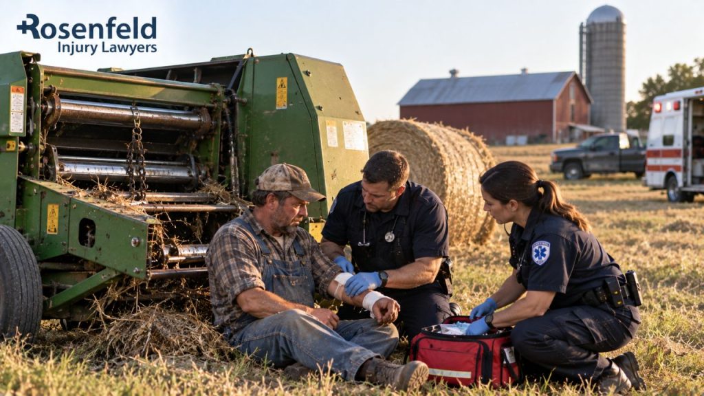 hay baler hand injury causes, risks & legal options