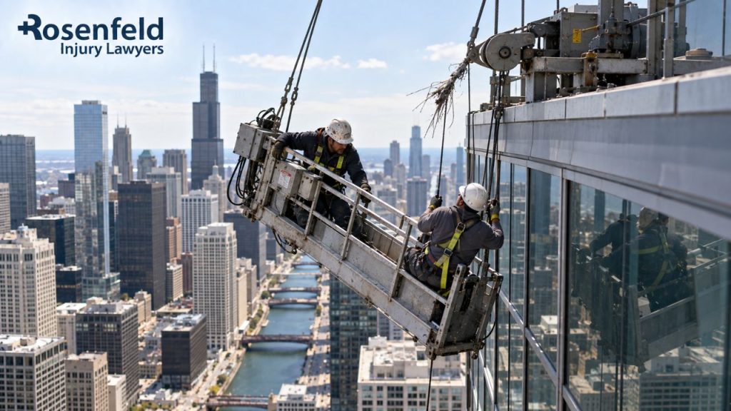 high-rise window washer accident who is liable