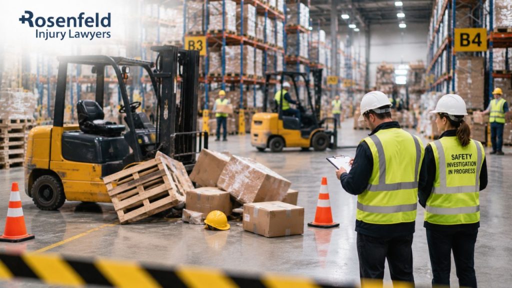 how many forklift deaths per year occur