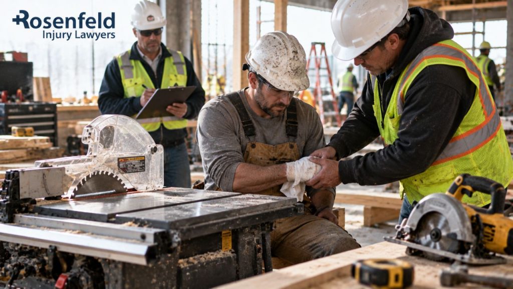 table saw injury at work who's liable beyond the employer
