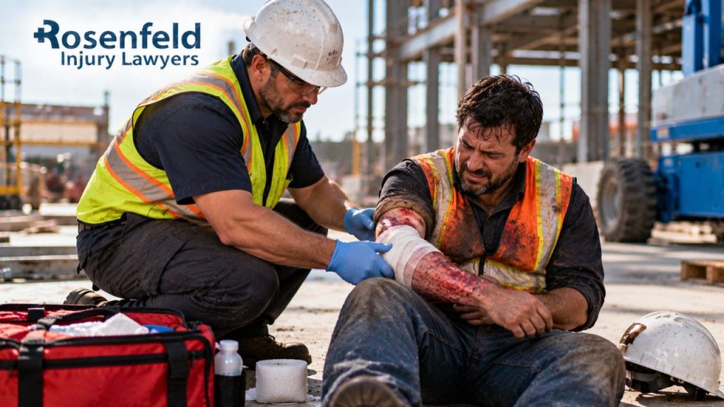 burn injury settlement workers' comp in illinois