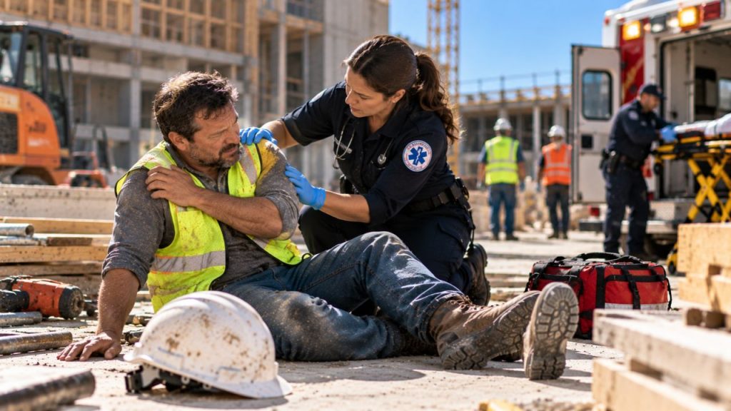 what to do after a construction accident at work in illinois